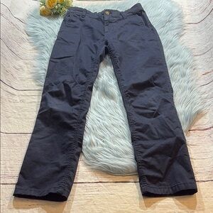 Tommy Hilfiger Navy Adjustable Waist Chino Pants sz 14